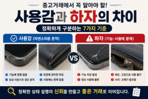 사용감 하자 썸네일